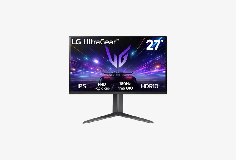 27 Монитор LG UltraGear 27GS65F-B черный