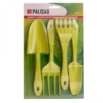 Набор садового инструмента, полипропиленовый, 4 предмета, Россия, Palisad