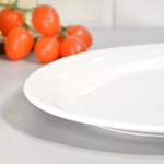 Блюдо овальное 350мм 14'' "Chan Wave Classic", ivory LQ-Q035