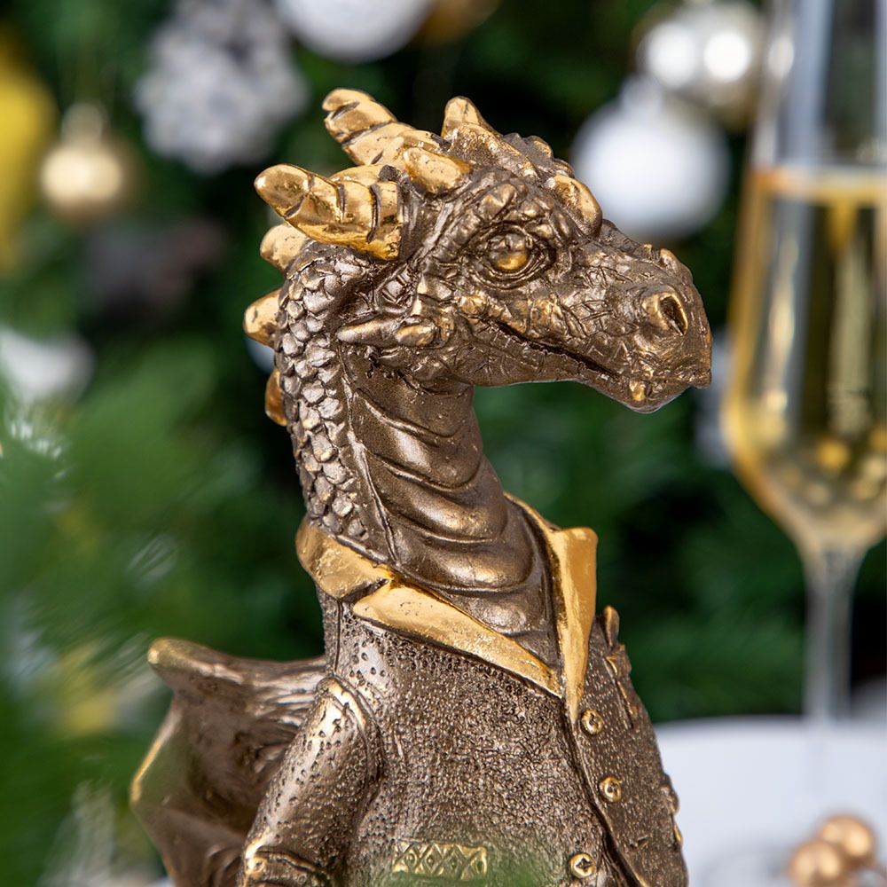 Статуэтка Дракон Франц Бронза
