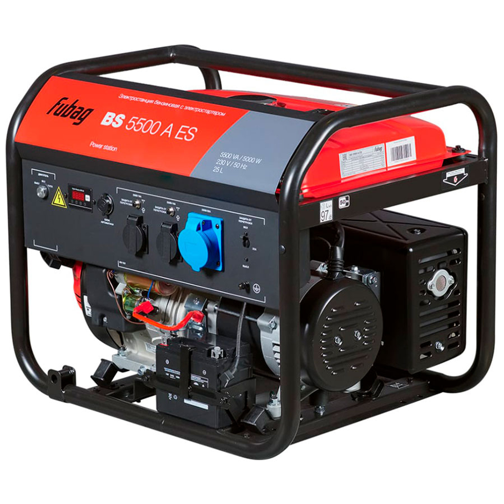 Бензиновый генератор Fubag BS 8000 A ES (091)