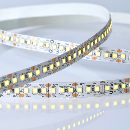 ULS-M16-2835-180LED-m-10mm-IP20-DC12V-17W-m-5M-4000K PROFI Гибкая светодиодная лента на самоклеящейся основе. Катушка 5м. в герметичной упаковке. Белый свет4000К. ТМ Uniel