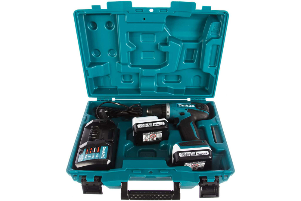 Аккумуляторная дрель-шуруповерт Makita DF347DWE