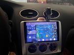 Магнитола для Ford Focus 2 2004-2011 (кондиционер) - Redpower 85137SC PRO/PROmax ТОП звук, 2K QLED, Android 14, Быстрейшая, CarPlay, 4G SIM-слот