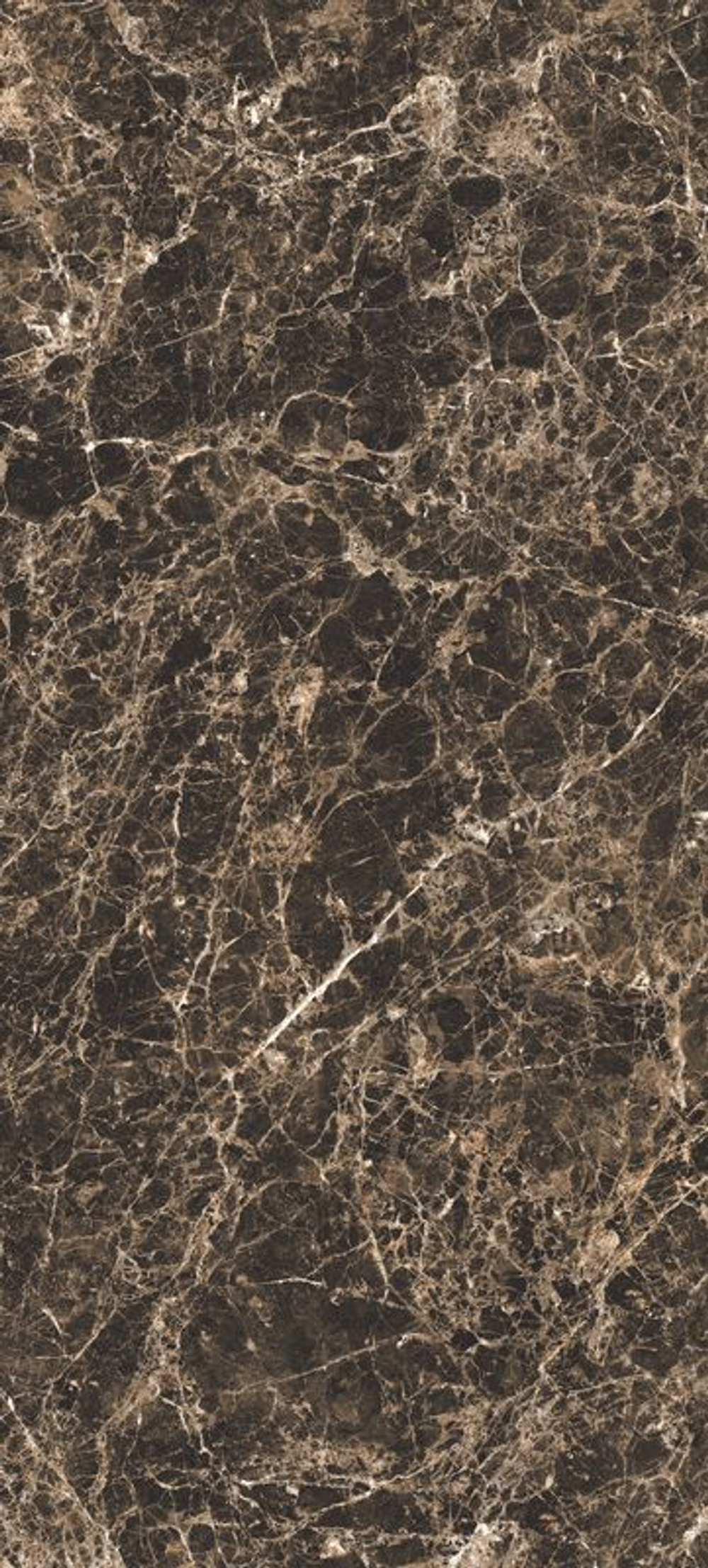 Керамогранит LES BIJOUX DE REX MARRON IMPERIAL GLO 6MM 120X280 R (765700) глянц.