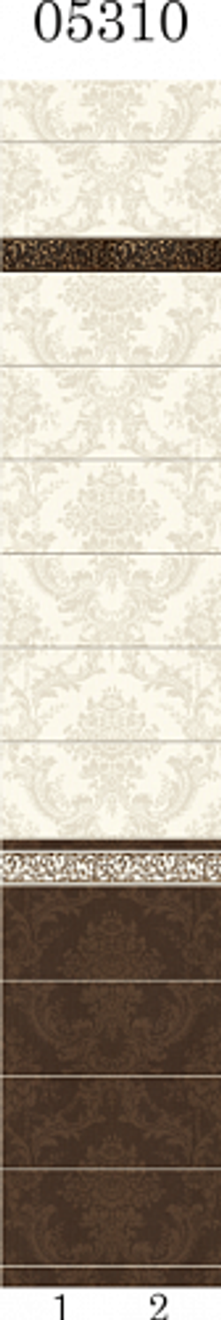 Панель ПВХ фотопечать 3D Panda Шоколад 2700х250 мм