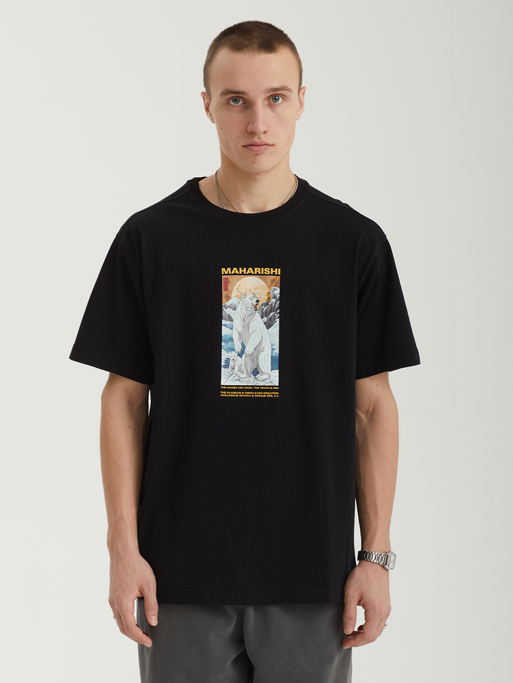 Мужская Футболка Alaskan Polar Bears