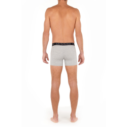 Мужские трусы боксеры набор из 3-х штук (черные,серые, темно-серые) HOM PATRICK #2 Long Boxer Briefs 3p 405769_40T017