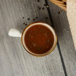 Соусник 70 мл d 7,5 см h3,5 см круглый с ручкой   Proff Cuisine [6]