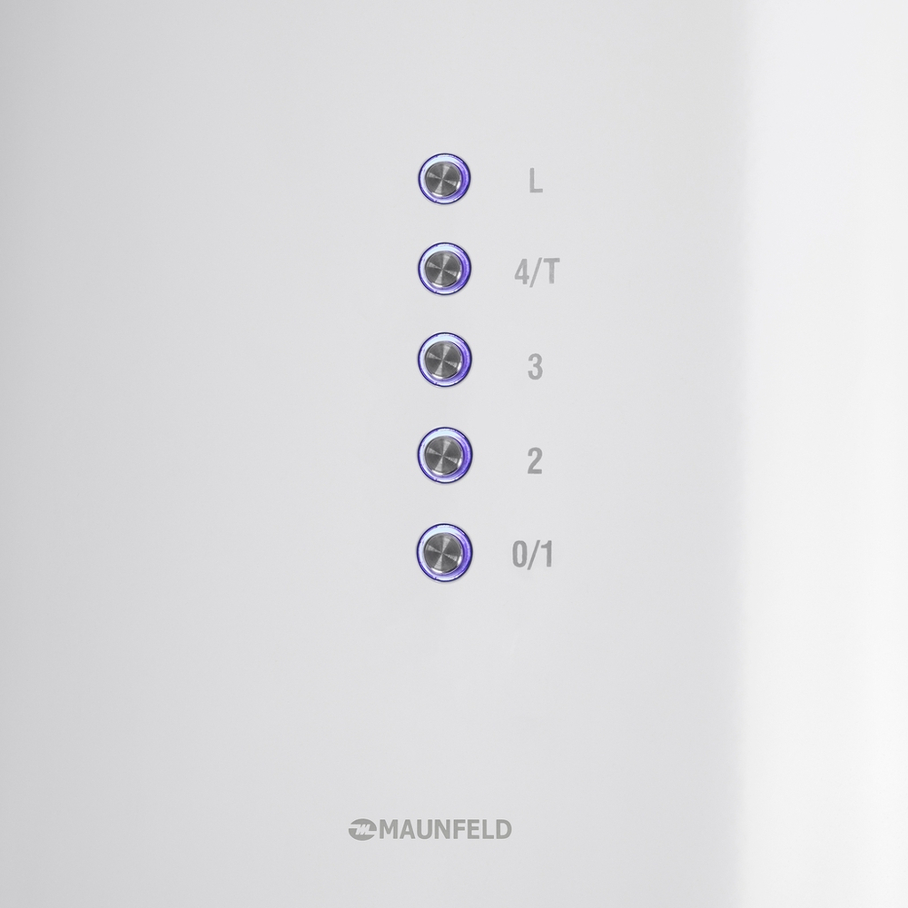 Кухонная вытяжка MAUNFELD Lee Wall 39 белый фото 5