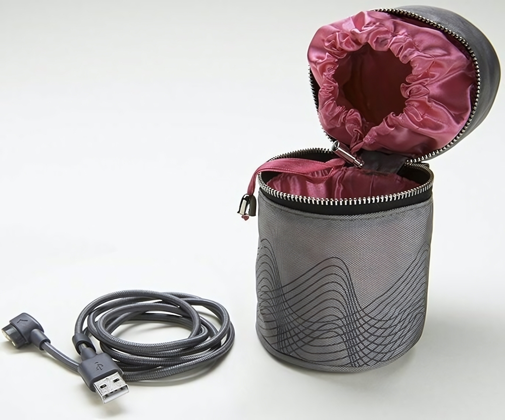 Сумка-чехол для Revel Body с дополнительным шнуром для зарядки (Цвет: серый)