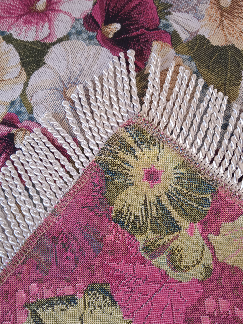 Гобеленовая скатерть Мальвы 160х200 см