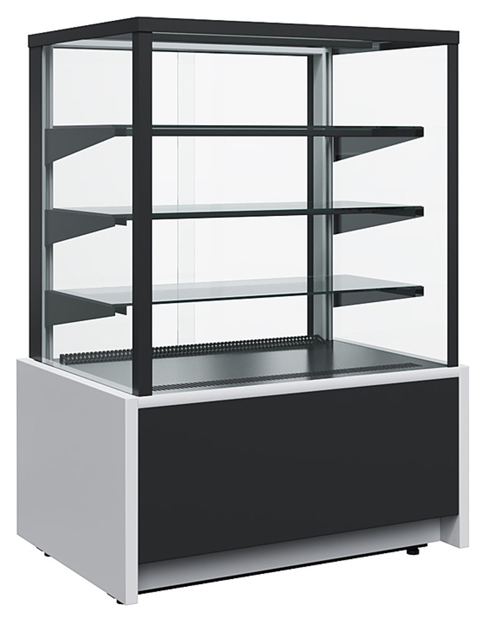 Витрина для шоколада Carboma KC70 VH 0,6-1 Light (9006-9005, черная)
