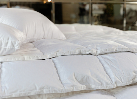 Одеяло всесезонное 140х205 German Grass White Familie Down с бортиком