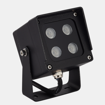 Уличный настенный светильник LED 9W 3000K/4000К/6500К SL9520.405.01 чёрный Glare ST-Luce