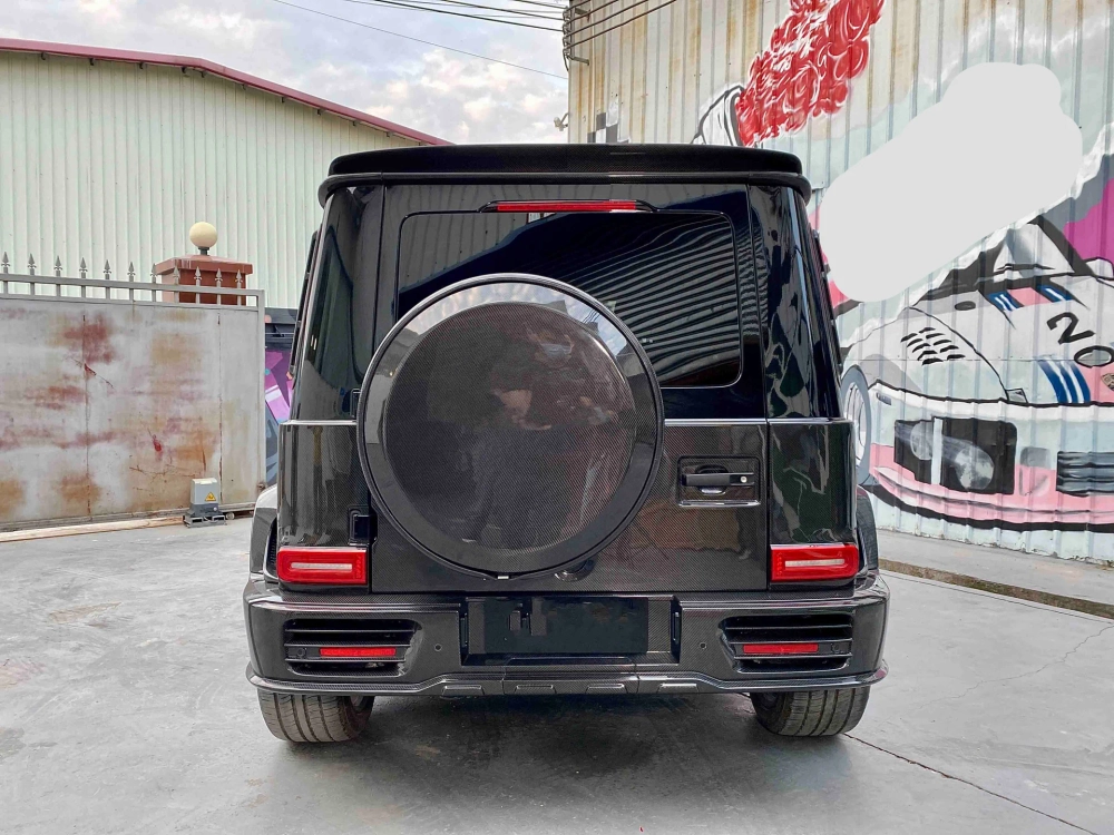 Широкий карбоновый обвес для Mercedes-Benz G-Class W463A/W464 2018+ Мерседес Гелик гелентваген