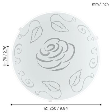 Светильник настенно-потолочный 1*E27 89238 белый MARS 1 Eglo