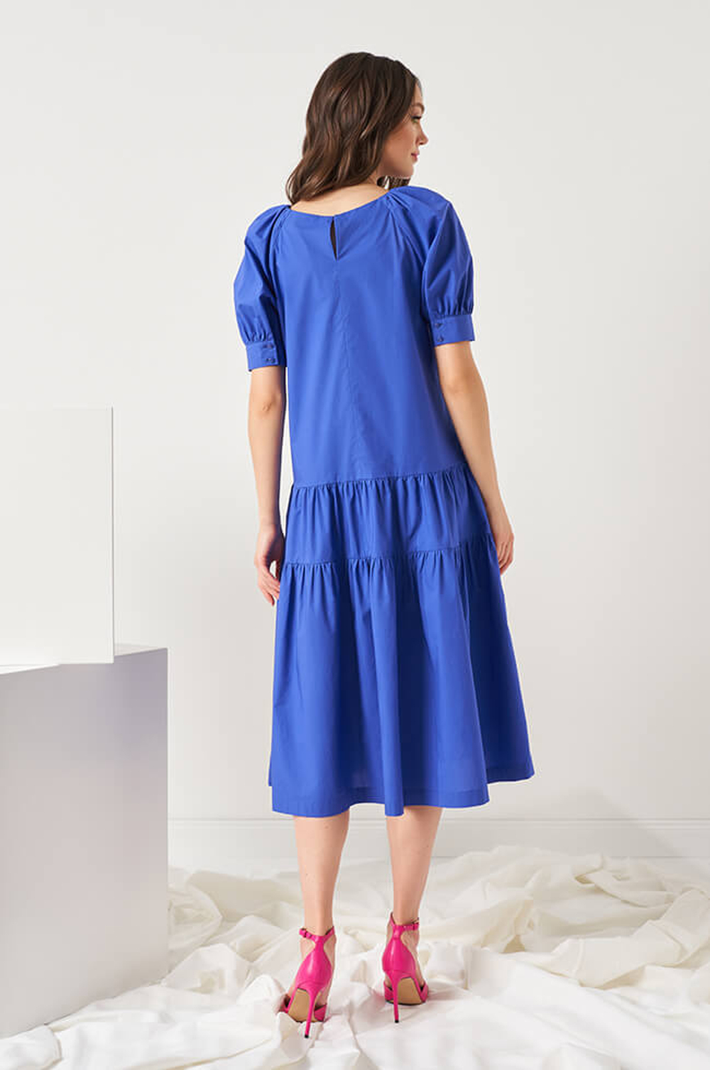 51451 Платье женское (ультрамарин)