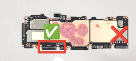 Infinix Xpad GT (X1301) - FPC коннектор дисплея (на плату) (ORIG)