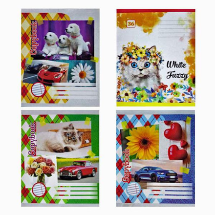 Тетрадь общая предметная 36 листов