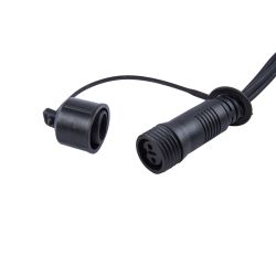 ULD-B5007-300-TBK MULTI IP67 Бахрома светодиодная с эффектом мерцания. 5м. Соединяемая. 300 светодиодов. Красный. желтый. синий. зеленый свет. Провод черный. TM Uniel