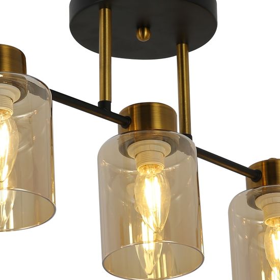 IL6111-5COU-79 BK GD Qui светильник потолочный