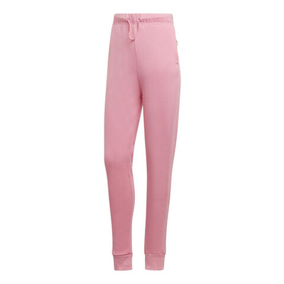 Женские теннисные брюки adidas Studio Lounge High Waist Training Pants Women - Pink