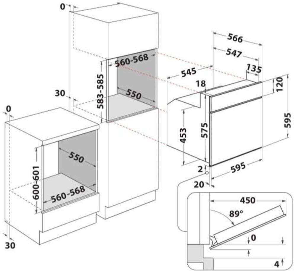 Встраиваемый духовой шкаф Whirlpool AKP 449 IX