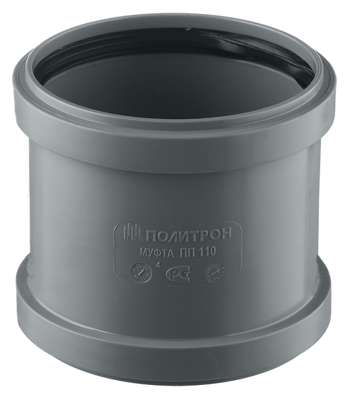 Муфта 110мм PVC-U/НПВХ (втулка переходная ) внут. резьб/клей. соед.