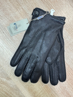 Перчатки. Мужские. Материал верха: Кожа оленя. Подклад: Трикотаж-шерсть. 5 шт.