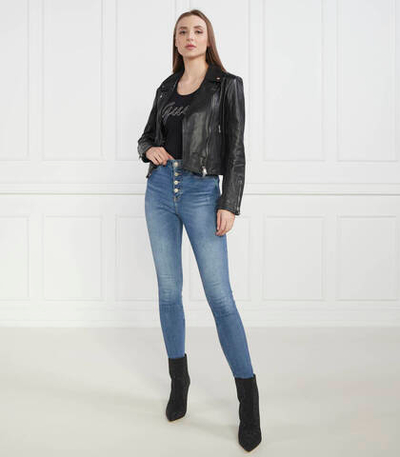 кожаная куртка Marc Cain - черный(US 31.09 L01)