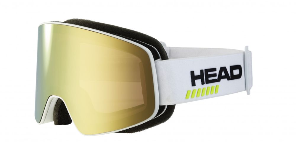 Маска HEAD HORIZON 5K RACE+SL white /gold