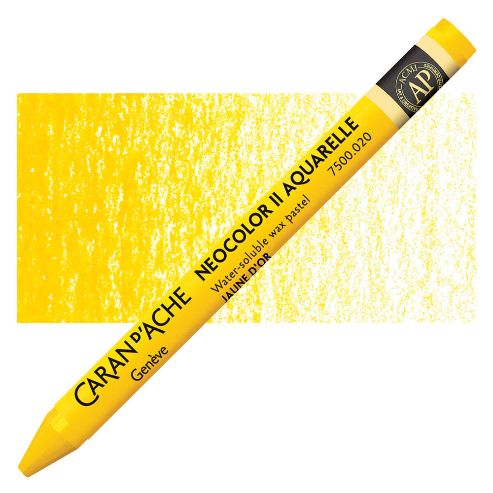Caran d'Ache Neocolor II. 020 Golden Yellow