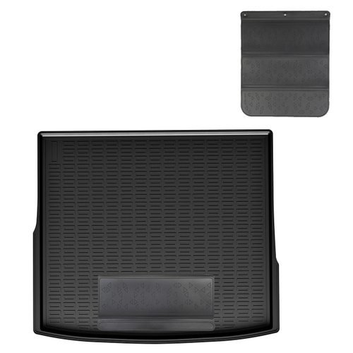 Коврик в багажник Norplast для Volkswagen Tayron I 2022-, Черный, с фартуком, арт.NPA00-T95-590-APP