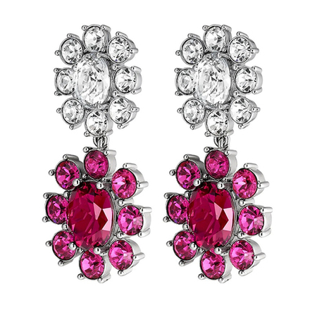 Серьги Dyrberg Kern LINA SS PINK/CRYSTAL 440059
