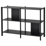 Стеллаж - IKEA JÄTTESTA/JATTESTA, 120х40х85 см, черный, ЙЕТТЕСТА ИКЕА