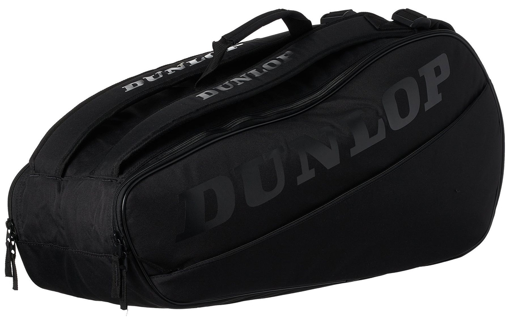 Сумка теннисная Dunlop CX Club 10 RKT - black/black