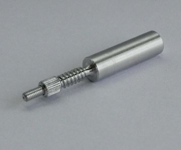 Адаптер-иголка A2S GUN № 1 (дюраль, резьба мама, дюймовая, 12/28)