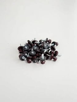 Кровельный саморез по металлу, 5,5х19 мм, RAL 8017, 250 шт.