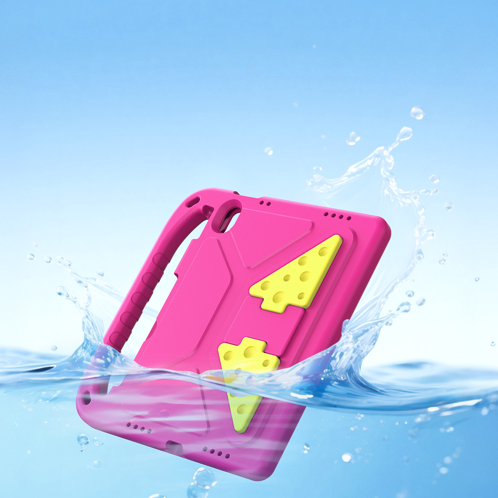 Детский чехол розового цвета на планшет iPad 10 (2022-) и iPad 11 (2025-) от Dux Ducis, серия Puff Series Case