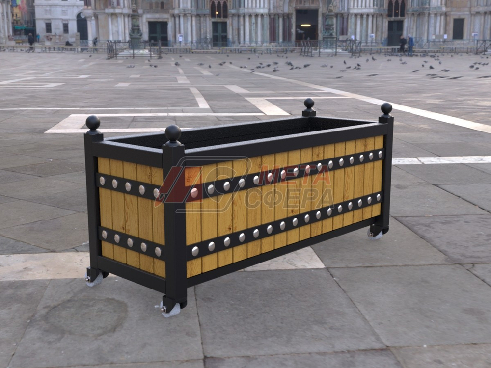 Вазон Тауэр L с поддоном