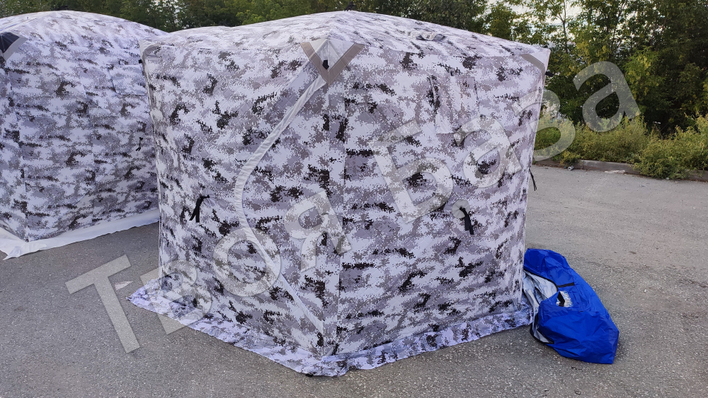 Зимняя палатка куб 220*220*230 3х слойная