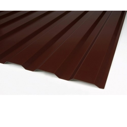 ПРОФНАСТИЛ ШОКОЛАД ГЛЯНЕЦ 0,35 х 2200 х 115