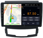 Магнитола для SsangYong Actyon II 2011-2013 - Parafar PF159LUX1FHD на Android 13, 8-ядер, 2Гб+32Гб, CarPlay, 4G SIM-слот