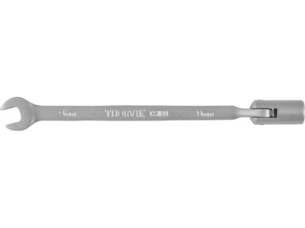 Ключ гаечный комбинированный карданный,9 мм Thorvik CSW09