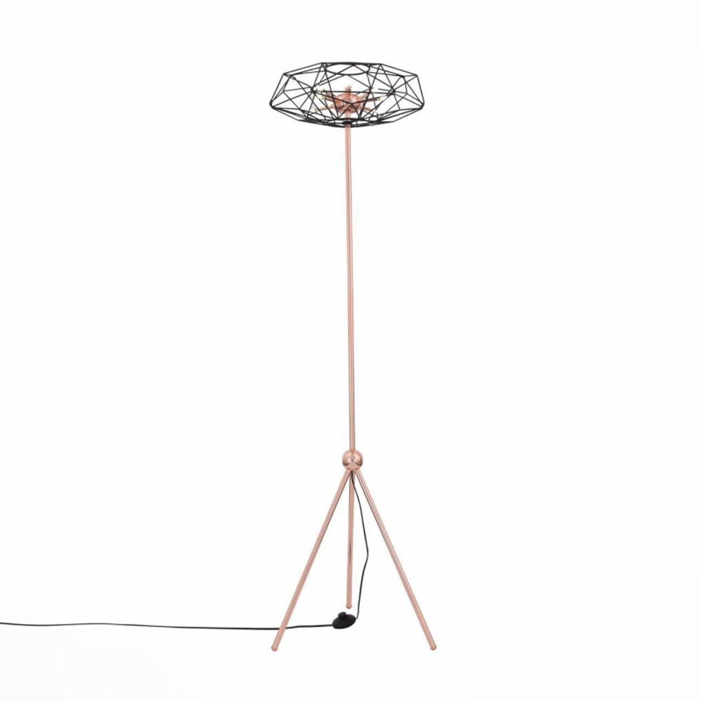 SL949.205.08 Торшер ST-Luce Красное золото/Красное золото, Черный G4 LED 8*3W GALASSIA