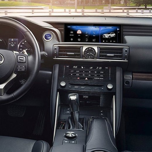 Мультимедиа блок для Lexus IS 2013-2019 (штатный экран 10.25") - Carmedia BNR-16LXQI Android 10, 8Гб-128Гб, 4G SIM-слот, CarPlay, сенсорная панель в комплекте