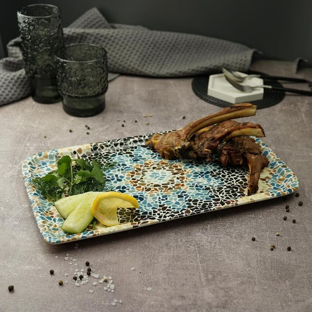 Блюдо прямоугольное 35*21 см   By Bone Innovation [1]