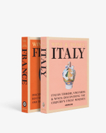 Подарочный набор книг на английском языке Assouline WINE & TRAVEL FRANCE AND ITALY GIFT SET