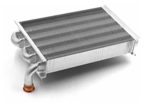 MHE04 Теплообменник основной для ARISTON 65106297 CHAFFOTEAUX BAYMAK 200024030 BAXI ECO CLASSIC NOVA 6304131045 ECA TERMET Z0700160000 - FERROLI 39820420 IMMERGAS 1.035442